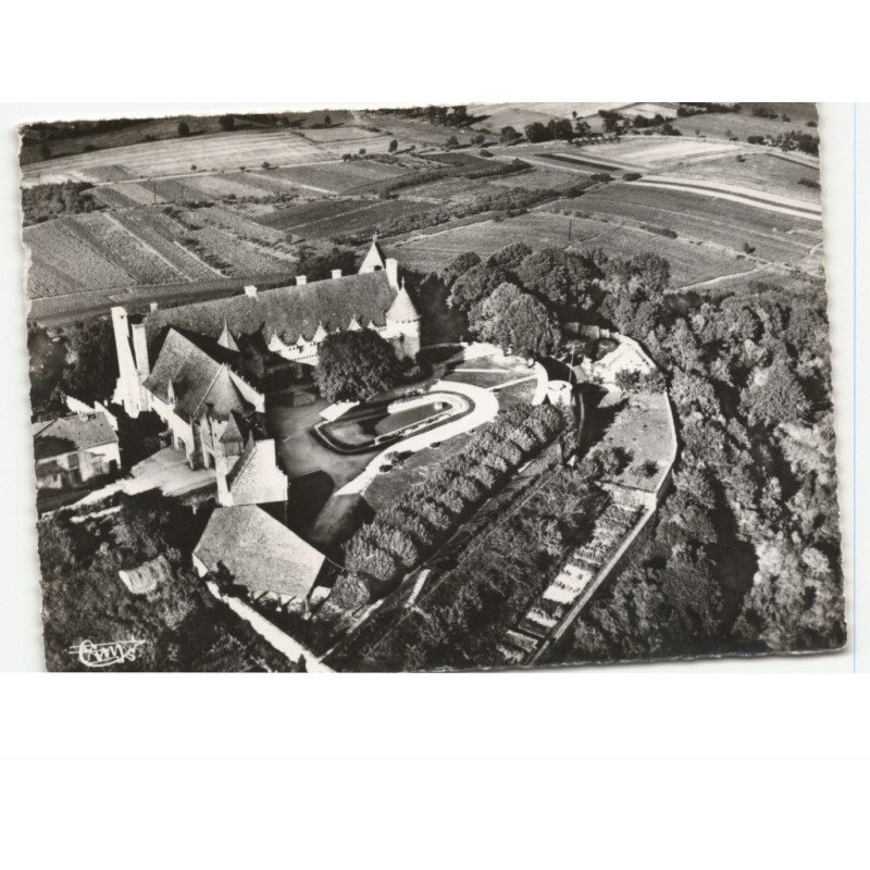 HATTONCHATEL: l'ancien château des evêques de verdun vue aérienne 10x15 - état