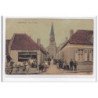 COULOGNE : rue de l'eglise (toillée) - etat