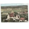 HATTONCHATEL: l'entrée du château, au fond hattonville vue aérienne 10x15 - très bon état
