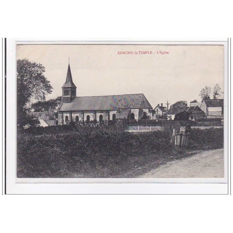CONCHIL-le-TEMPLE : l'église - tres bon etat