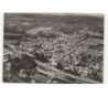 LIGNY-en-BARROIS: la gare et vue générale vue aérienne 10x15 - très bon état