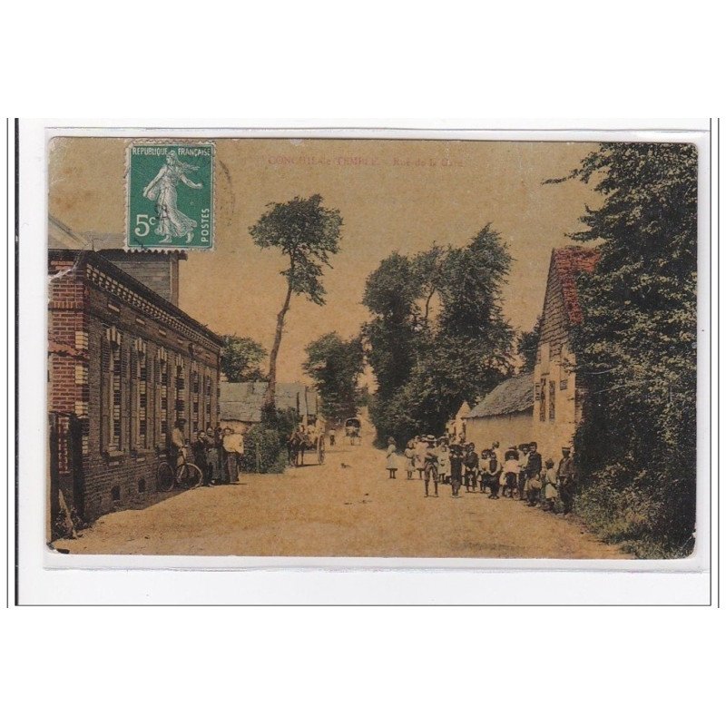 CONCHIL-le-TEMPLE : rue de la gare - etat