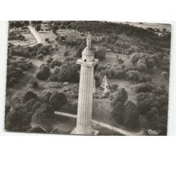 MONTFAUCON: le monument américain, la partie supérieure vue aérienne 10x15 - très bon état
