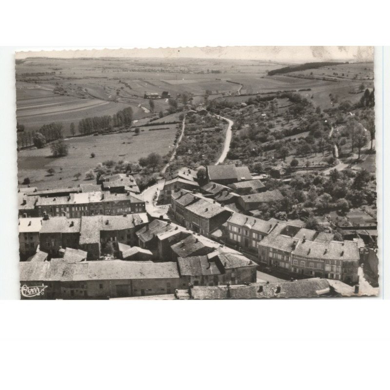MARVILLE: la grande rue vue aérienne 10x15 - très bon état