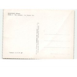 MARVILLE: la grande rue vue aérienne 10x15 - très bon état