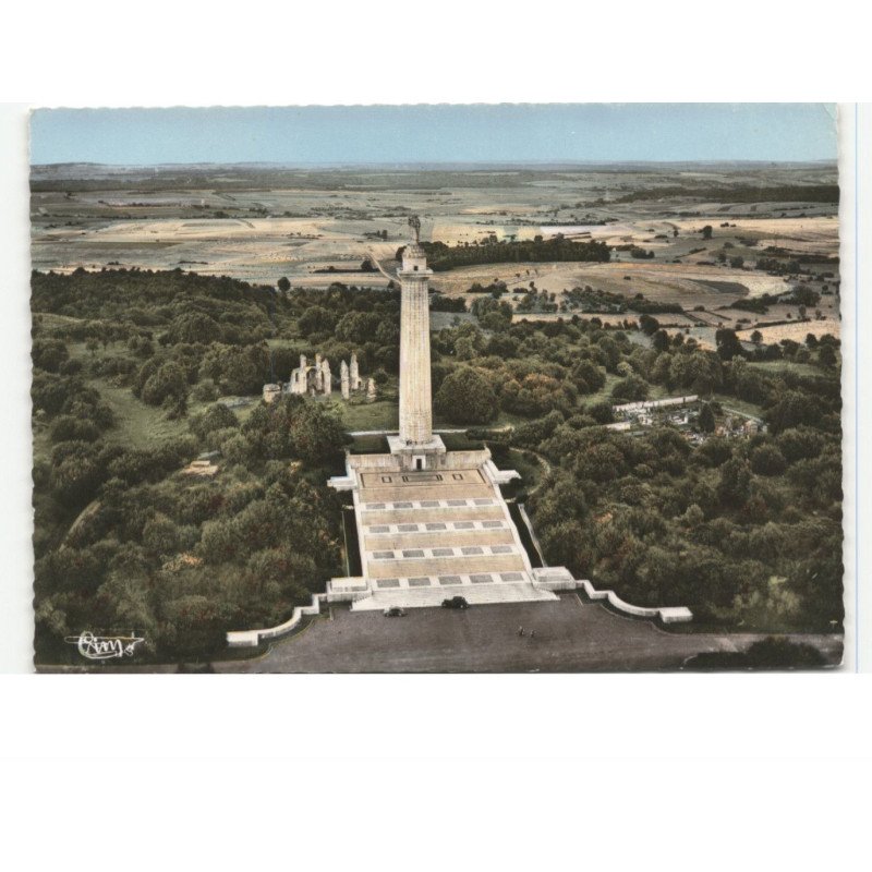 MONTFAUCON: le monument américain, john russel pope vue aérienne 10x15 - très bon état