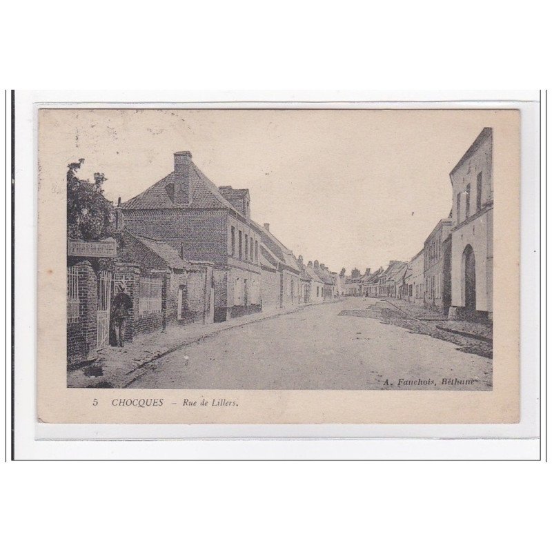 CHOQUES : rue de lillers - tres bon etat