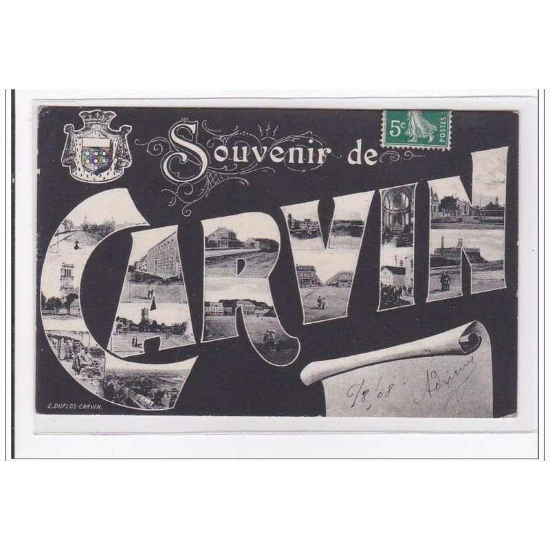 CARVIN : souvenir de carvin - tres bon etat
