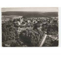 MONTMEDY: la ville haute et les remparts vue aérienne 10x15 - très bon état