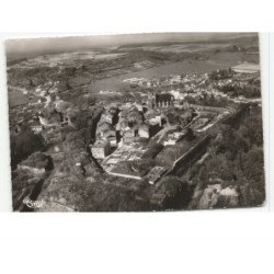 MONTMEDY: vue générale sur montmédy-haut vue aérienne 10x15 - très bon état