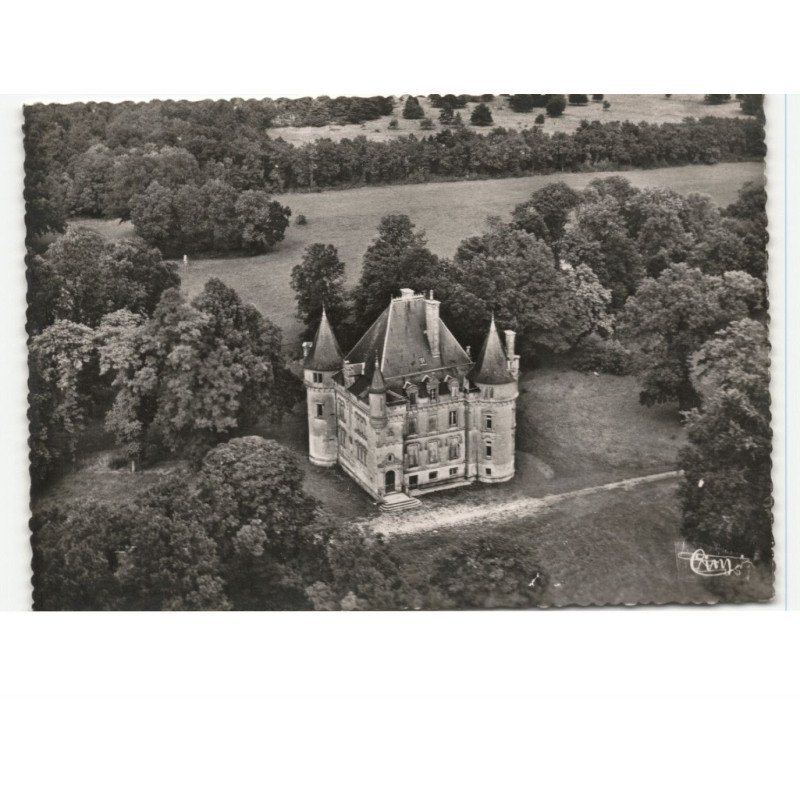 MOUZAY: château de charmois vue aérienne 10x15 - très bon état