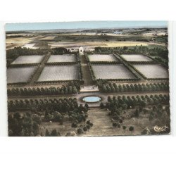 ROMAGNE-sous-MONTFAUCON: cimetière américain vue aérienne 10x15 - très bon état
