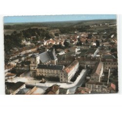 SAINT-MIHIEL: vue générale, église saint-michel, collège et monument vue aérienne 10x15 - très bon état