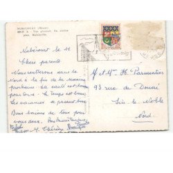 NUBECOURT: vue générale, en arrière plan, bulainville vue aérienne 10x15 - état