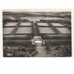 ROMAGNE-sous-MONTFAUCON: cimetière américain vue aérienne 10x15 - très bon état