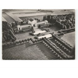 ROMAGNE-sous-MONTFAUCON: cimetière américain vue aérienne 10x15 - très bon état