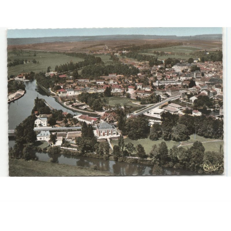 STENAY: vue générale vue aérienne 10x15 - très bon état