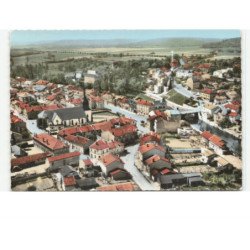 VARENNES-en-ARGONNE: tout marquée d'une croix où a été arrêté Louis XVI vue aérienne 10x15 - très bon état