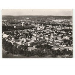 VERDUN: quartier d'anthouard, hôpital saint-nicolas et cathédrale vue aérienne 10x15 - très bon état