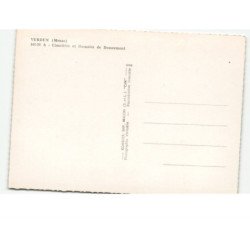 VERDUN: cimetière et ossuaire de douaumont vue aérienne 10x15 - très bon état