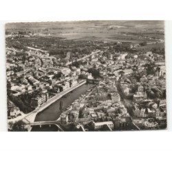 VERDUN: vue panorammique vue aérienne 10x15 - très bon état