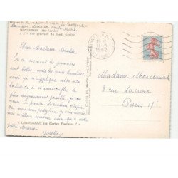 MONNETIER: vue générale, au fond, genève vue aérienne 10x15 - très bon état