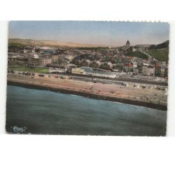 LE TREPORT: vue générale vue aérienne 10x15 - très bon état