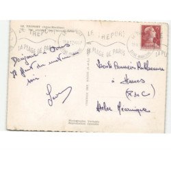 LE TREPORT: vue générale vue aérienne 10x15 - état
