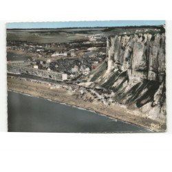 LE TREPORT: la plage et les falaises 10x15 - état