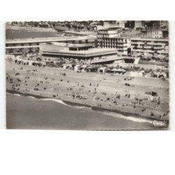LE TREPORT: la plage et le casino vue aérienne 10x15 - état