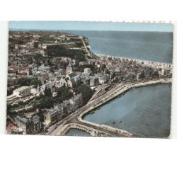 LE TREPORT: vue panoramique vue aérienne 10x15 - très bon état
