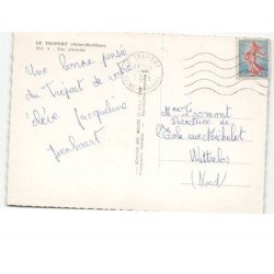 LE TREPORT: vue générale vue aérienne 10x15 - très bon état
