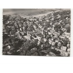 VEULES-les-ROSES: vue générale vue aérienne 10x15 - très bon état
