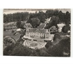 VILLEQUIER: vue générale de la colonie saint-gobain vue aérienne 10x15 - très bon état