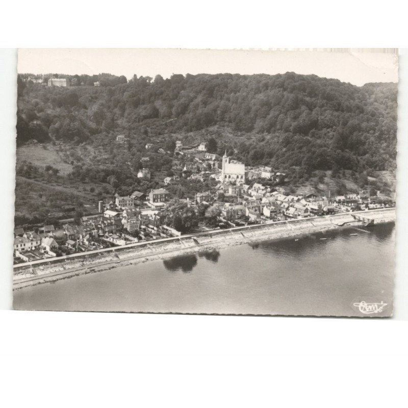 VILLEQUIER: vue générale vue aérienne 10x15 - état