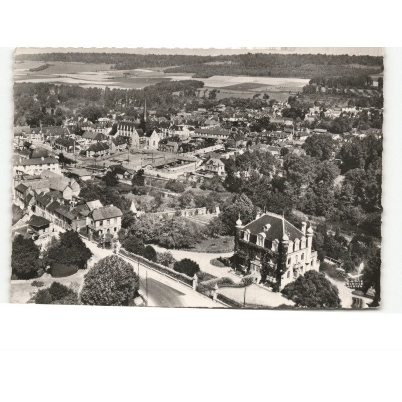 BLANGY-sur-BRESLE: vue générale vue aérienne 10x15 - très bon état
