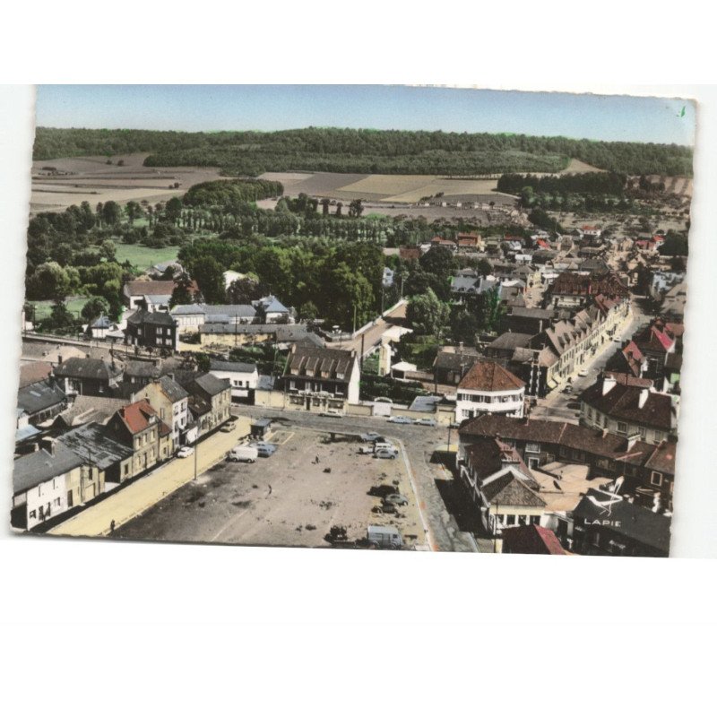 BLANGY-sur-BRESLE: vue générale vue aérienne 10x15 - très bon état