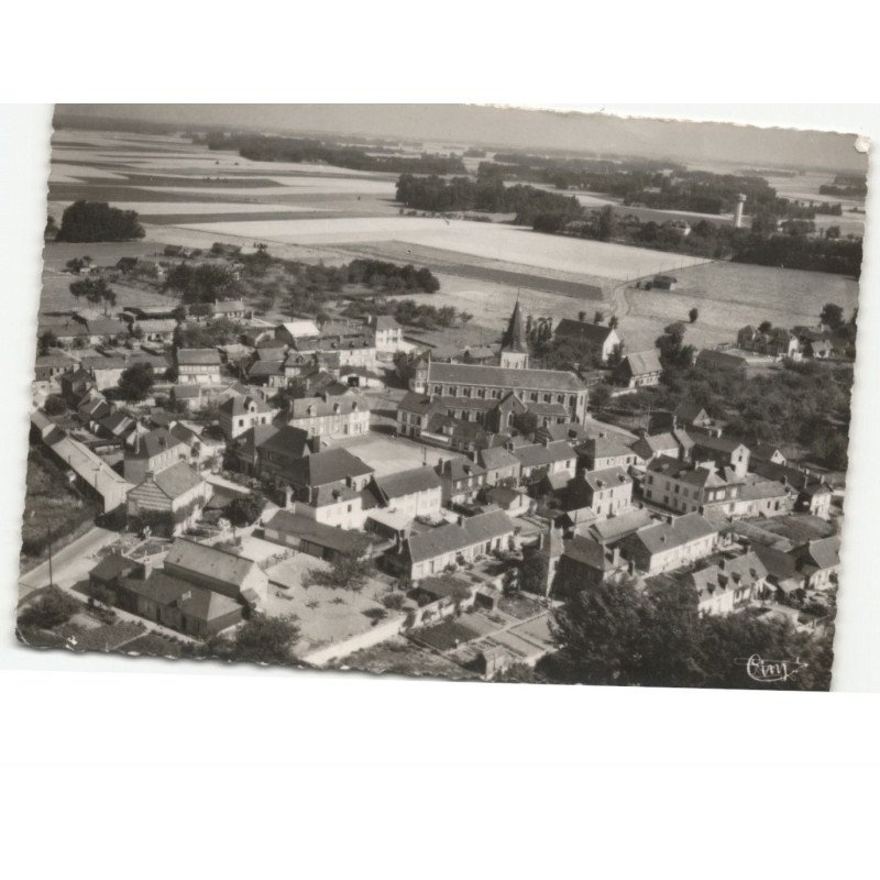 YEBLERON: vue générale vue aérienne 10x15 - très bon état