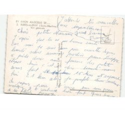 BURES-en-BRAY: vue générale vue aérienne 10x15 - très bon état