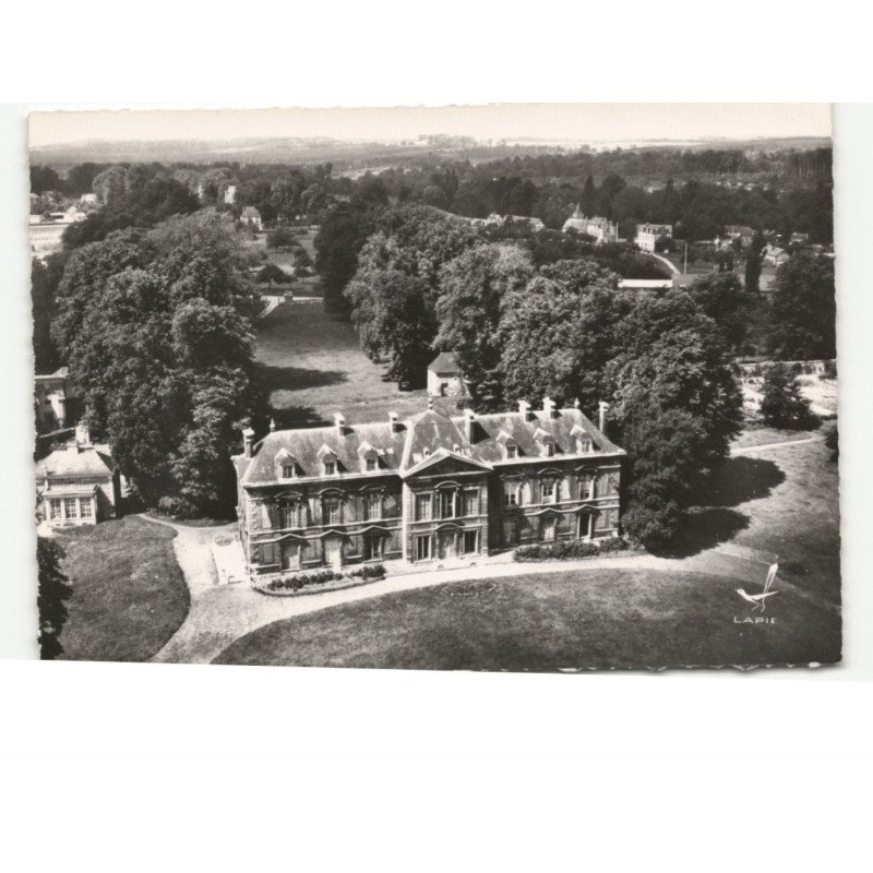 CANTELEU: le château des deux lions vue aérienne 10x15 - très bon état