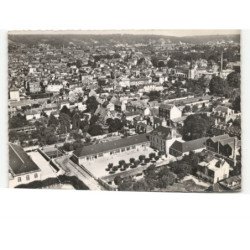 CAUDEBEC-les-ELBEUF: l'école maternelle et vue générale vue aérienne 10x15 - très bon état