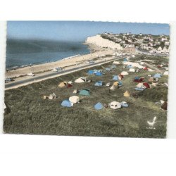 CRIEL-PLAGE: le camping vue aérienne 10x15 - très bon état