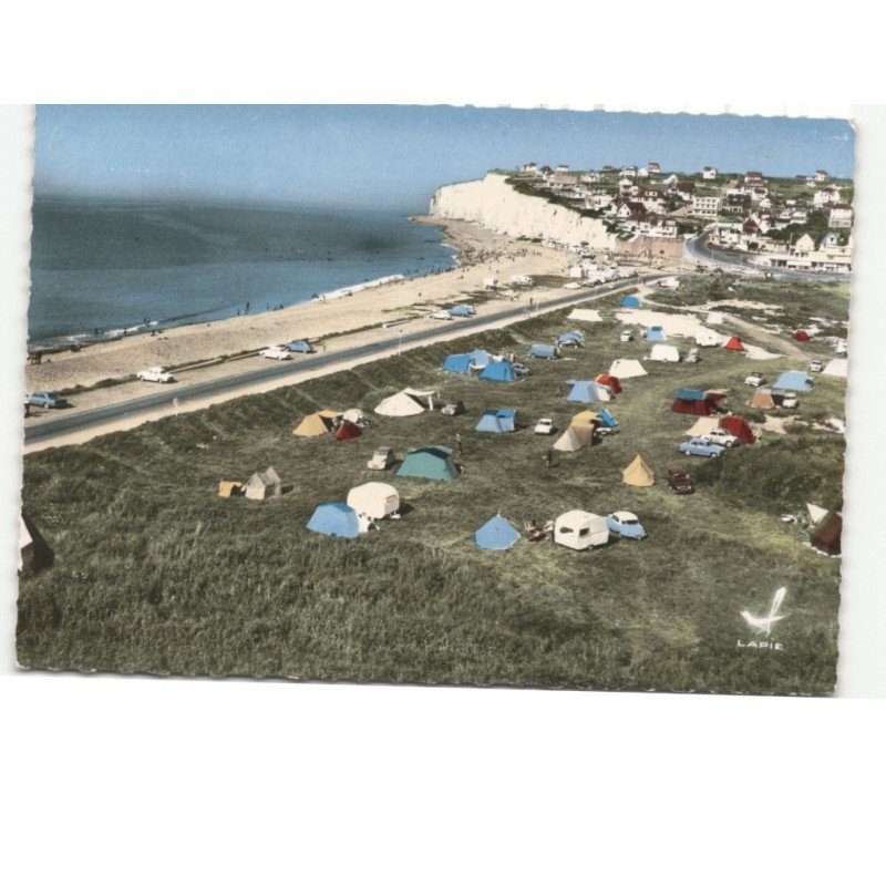 CRIEL-PLAGE: le camping vue aérienne 10x15 - très bon état
