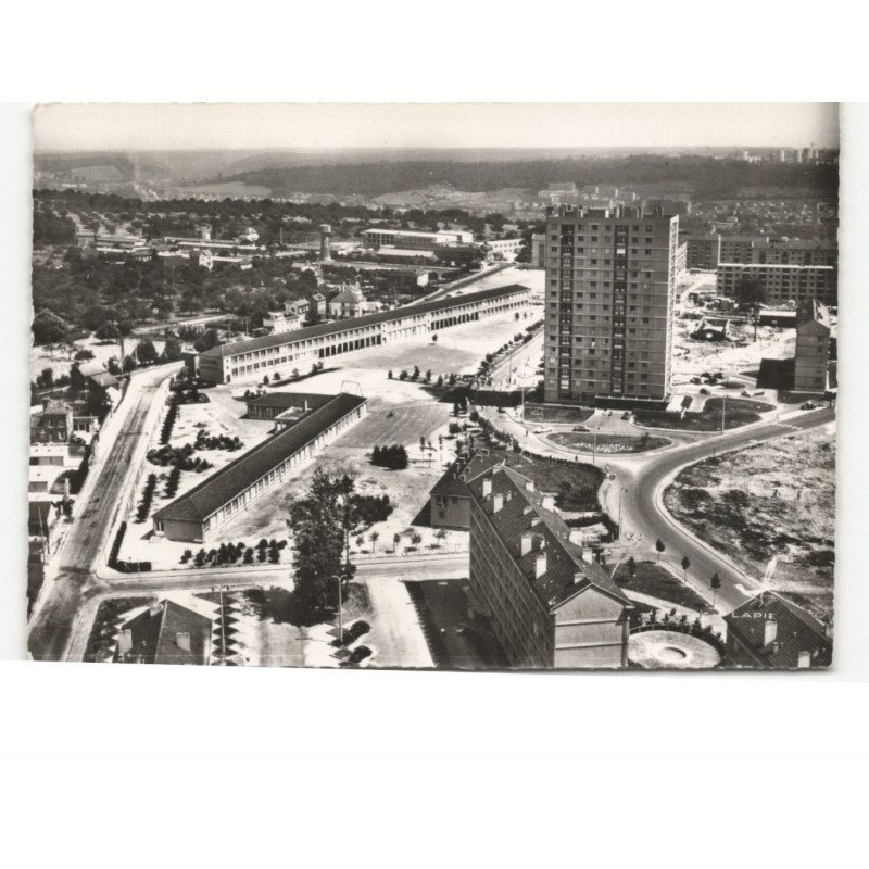 CANTELEU: cité verte, le groupe scolaire G. Flaubert vue aérienne 10x15 - très bon état