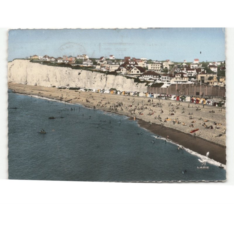 CRIEL-PLAGE: la plage vue aérienne 10x15 - très bon état