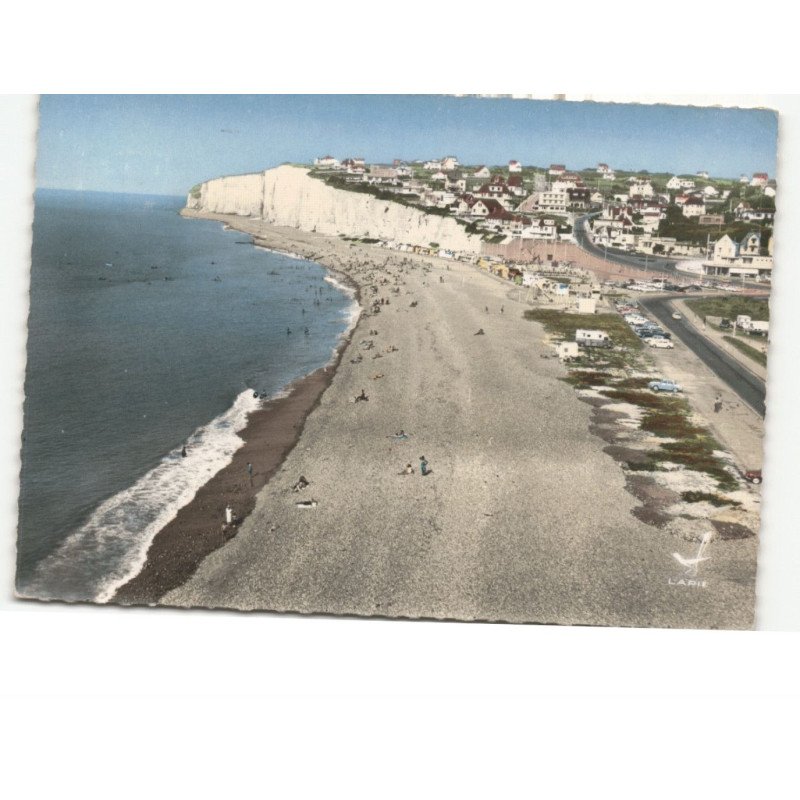 CRIEL-PLAGE: la plage vue aérienne 10x15 - très bon état