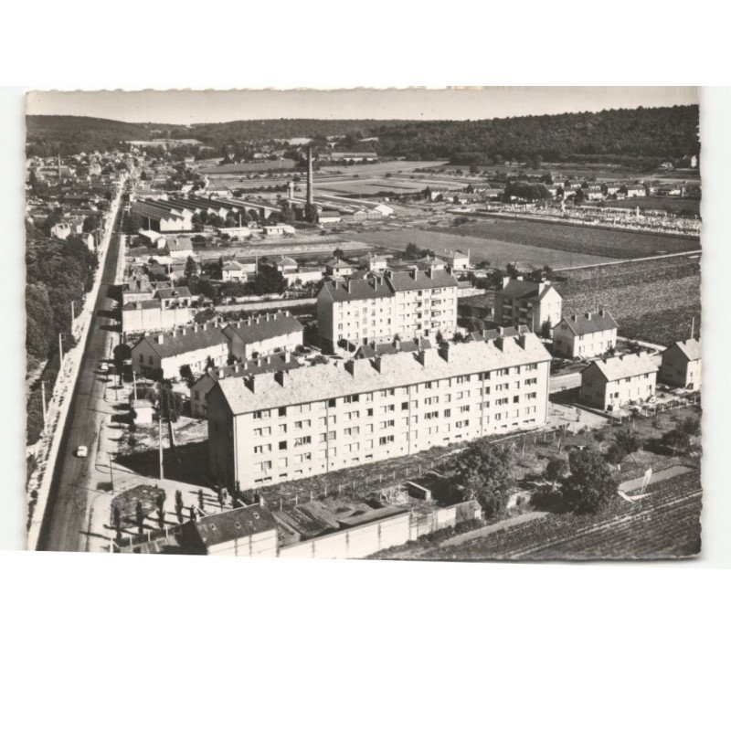 CAUDEBEC-les-ELBEUF: la chesnaie vue aérienne 10x15 - très bon état