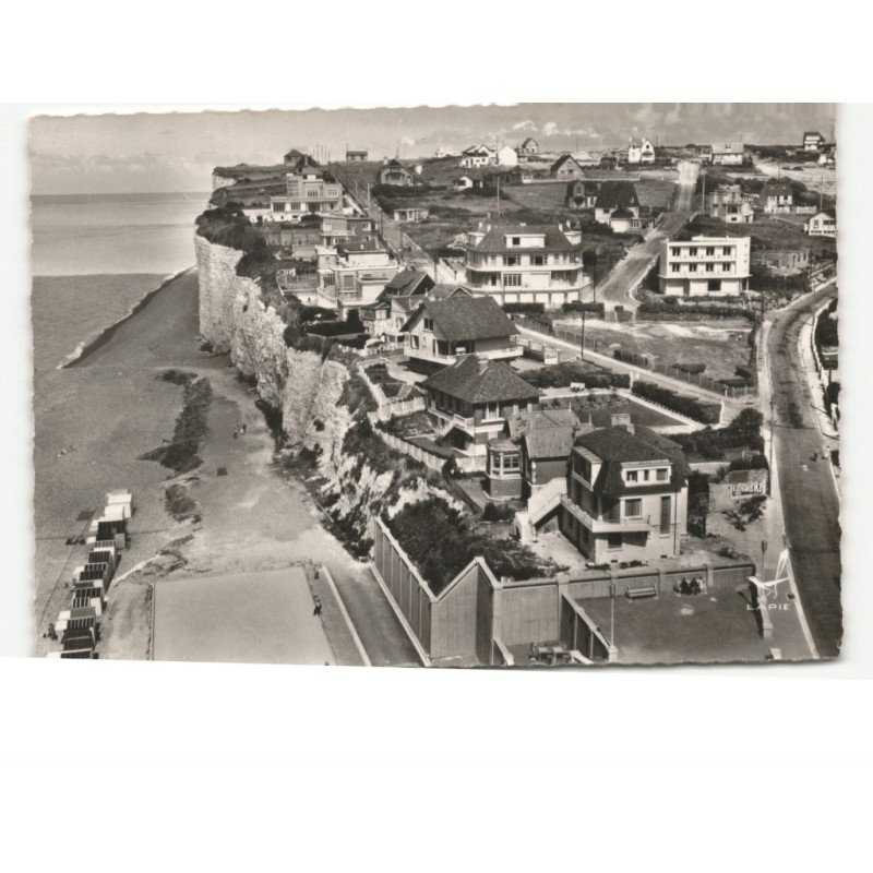 CRIEL-PLAGE: falaises d'amont vue aérienne 10x15 - très bon état