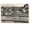DIEPPE: la plage, le vieux château XVe vue aérienne 10x15 - très bon état