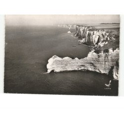 ETRETAT: falaises et porte d'amont vue aérienne 10x15 - état